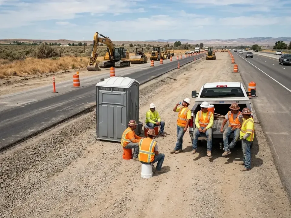 highway-road-construction-crew-007 — frequently asked questions, Porta Potty and Restroom Rentals in Glendale, MO